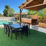 Avec Piscine Chauffee, Et Paillote Ideale Pour 12 Pers Proche De La Holiday home *